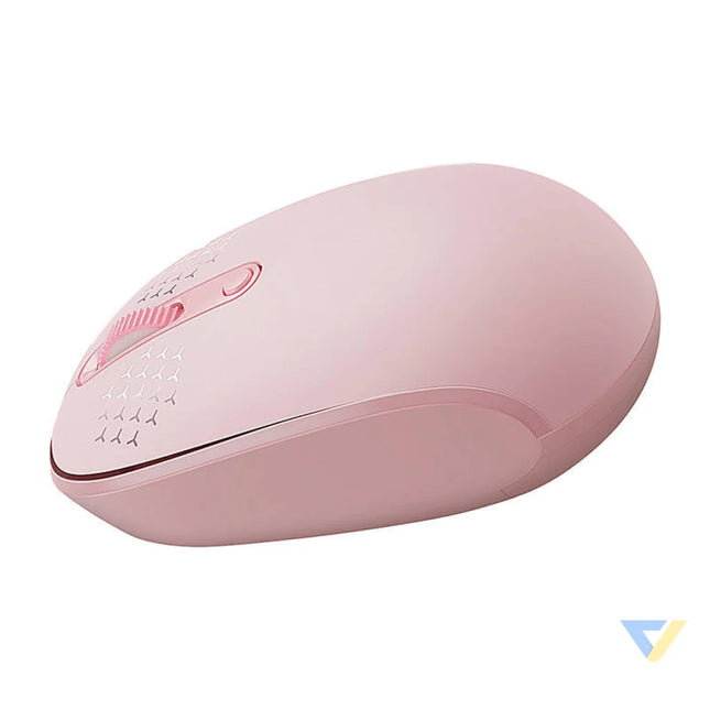 Wireless mouse Baseus F01B Tri mode 2.4G BT5.0 1600 DPI (pink) Wireless