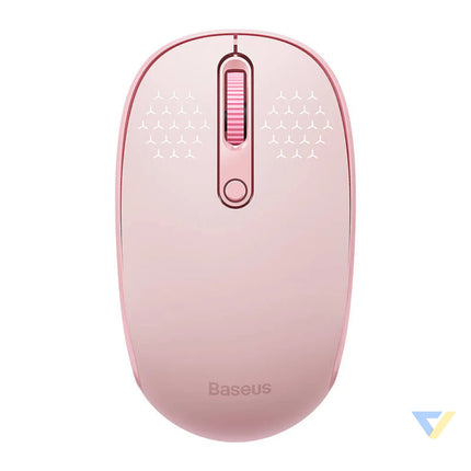 Wireless mouse Baseus F01B Tri mode 2.4G BT5.0 1600 DPI (pink) Wireless