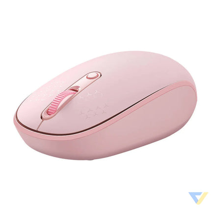 Wireless mouse Baseus F01B Tri mode 2.4G BT5.0 1600 DPI (pink) Wireless