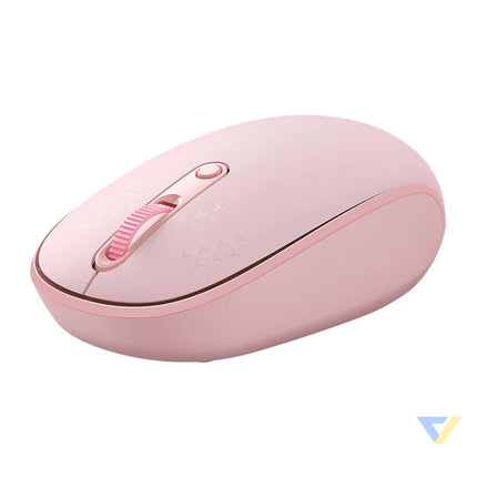 Wireless mouse Baseus F01B Tri mode 2.4G BT5.0 1600 DPI (pink) Wireless