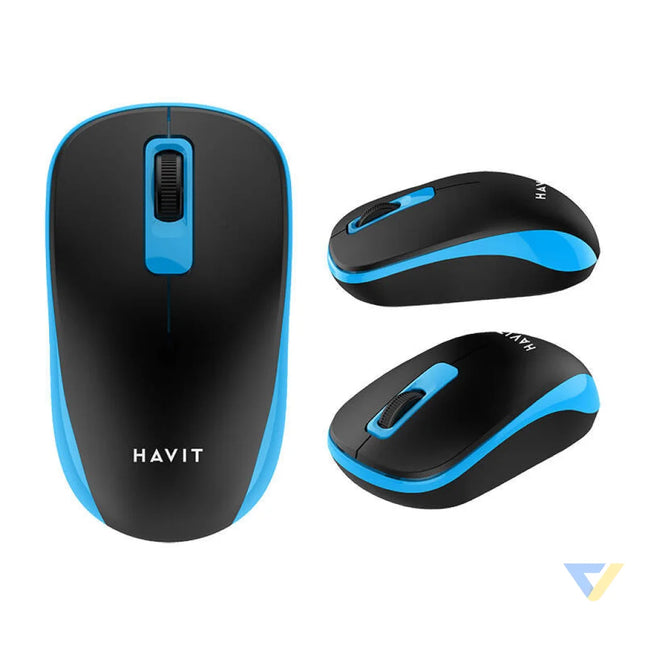 Wireless mouse Havit MS626GT (black and blue) Wireless
