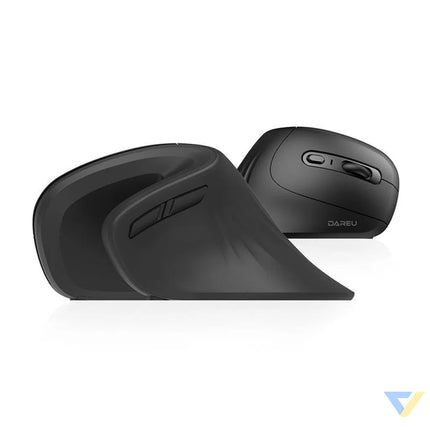 Wireless Vertical Mouse Dareu LM109 Magic Hand Bluetooth + 2.4G (black) Vertical mice