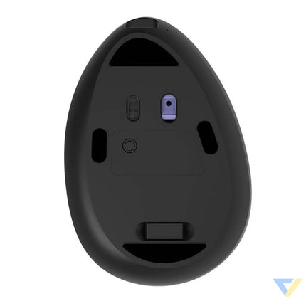 Wireless Vertical Mouse Delux M618DB BT4.0 + 2.4Ghz 4000DPI RGB Vertical mice
