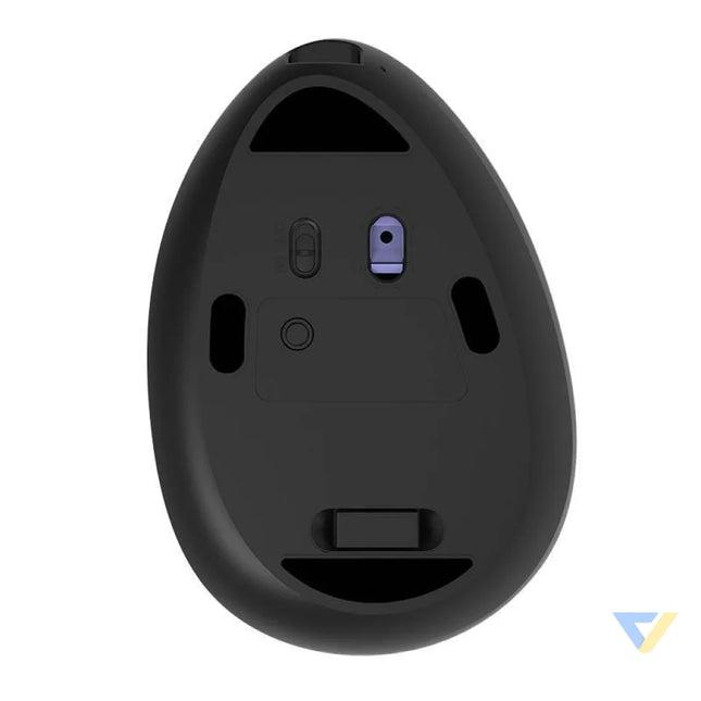 Wireless Vertical Mouse Delux M618DB BT4.0 + 2.4Ghz 4000DPI RGB Vertical mice