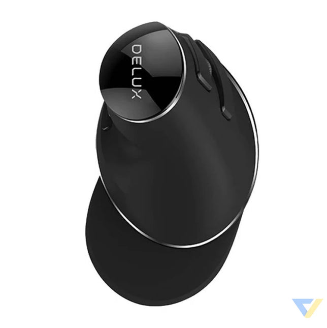 Wireless Vertical Mouse Delux M618PD BT + 2.4G 4200DPI Vertical mice