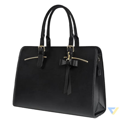 Women’s 15.6’’ laptop bag with cosmetic case Matein 1310 Black USB Bags cases backpacks