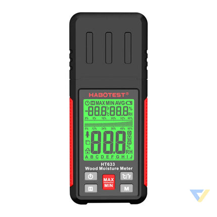 Wood Moisture Meter Habotest HT633 Measuring tools