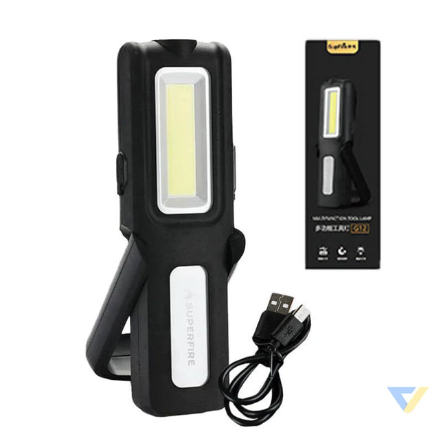 Workshop flashlight Superfire G12 566lm USB Workshop flashlights