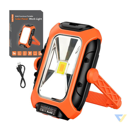 Workshop lamp with solar panel Superfire GM05 – 500lm power bank Workshop flashlights