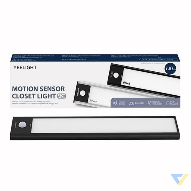 Yeelight Closet Light Black 20cm 2700K Furniture lamps