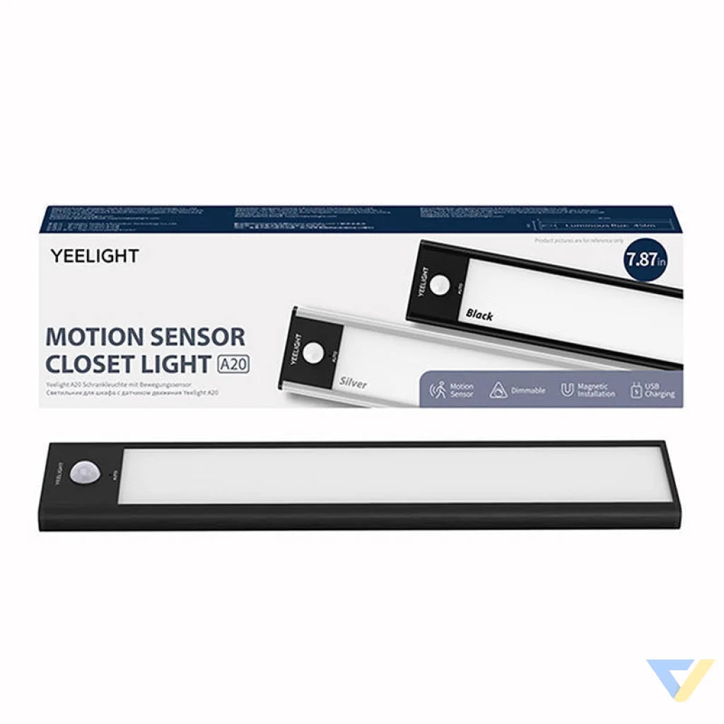 Yeelight Closet Light Black 20cm 2700K Furniture lamps