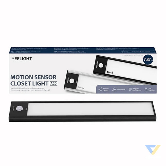Yeelight Closet Light Black 20cm 2700K Furniture lamps