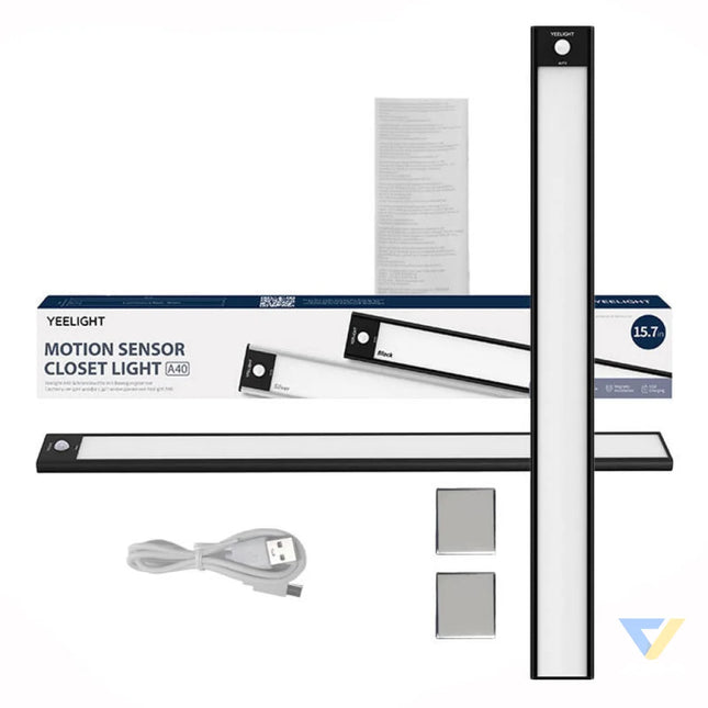 Yeelight Closet Sensor Light 40cm black 4000 K Furniture lamps