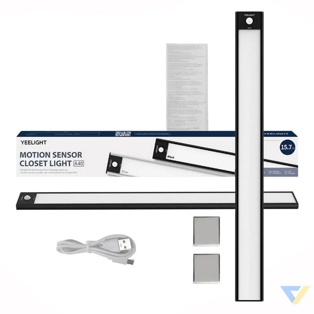 Yeelight Closet Sensor Light 40cm black 4000 K Furniture lamps