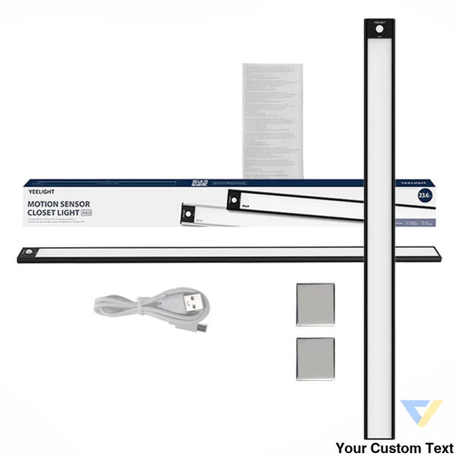 Yeelight Closet Sensor Light 60cm black 4000 K Furniture lamps