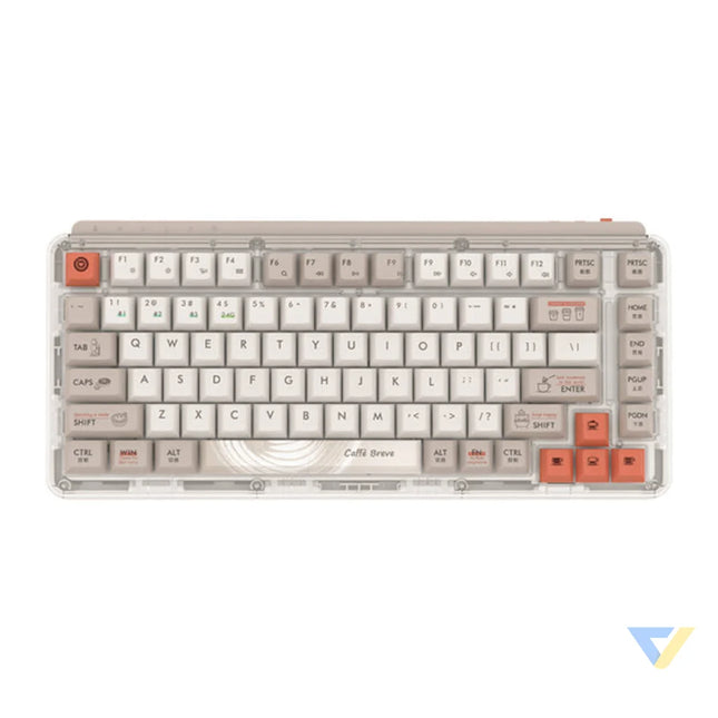 Z830 ProMax MIIIW 2.4G Wireless Keyboard (Coffee) Wireless