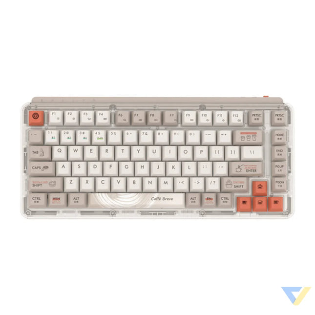 Z830 ProMax MIIIW 2.4G Wireless Keyboard (Coffee) Wireless