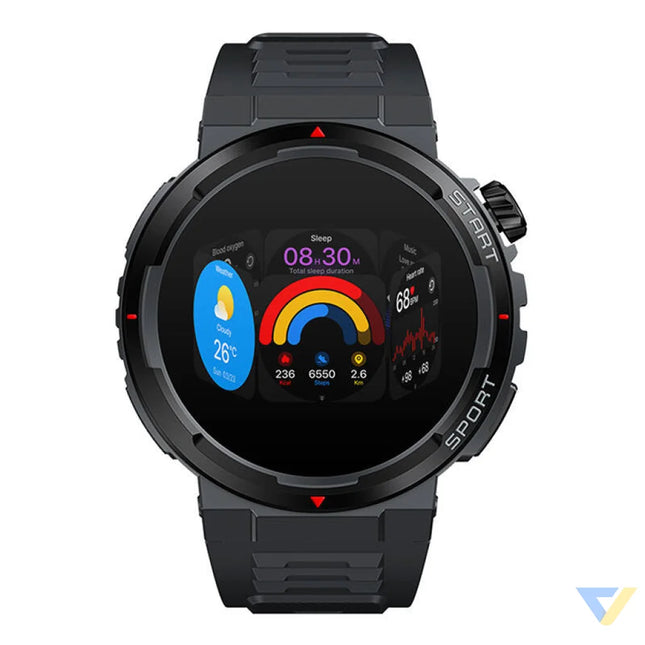 Zeblaze Ares 3 Plus Smartwatch (Black) Smartwatches