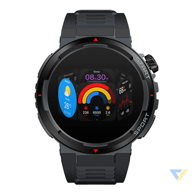 Zeblaze Ares 3 Plus Smartwatch (Black) Smartwatches