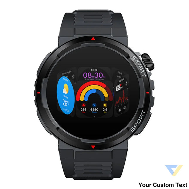 Zeblaze Ares 3 Plus Smartwatch (Black) Smartwatches