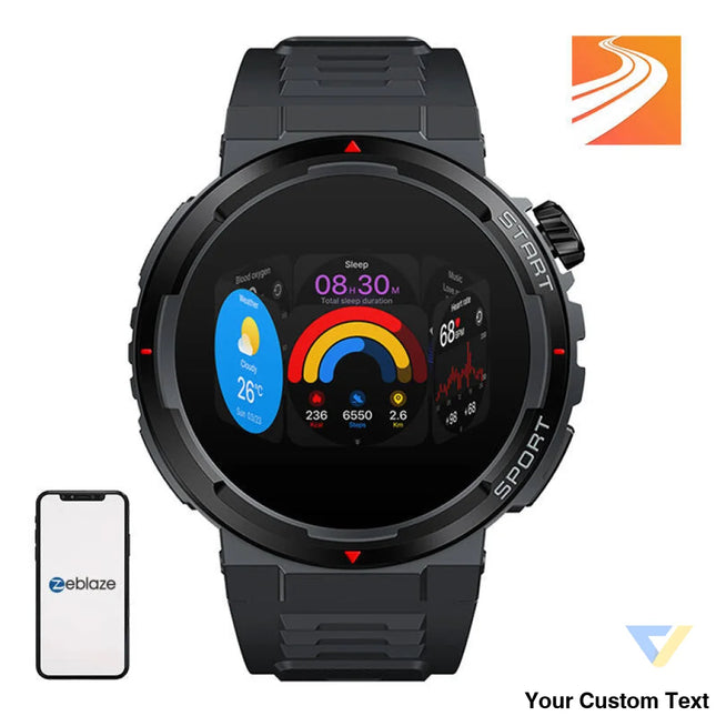 Zeblaze Ares 3 Plus Smartwatch (Black) Smartwatches