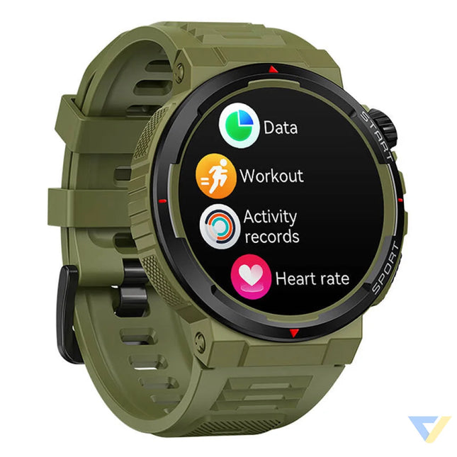 Zeblaze Ares 3 Plus Smartwatch (Green) Smartwatches