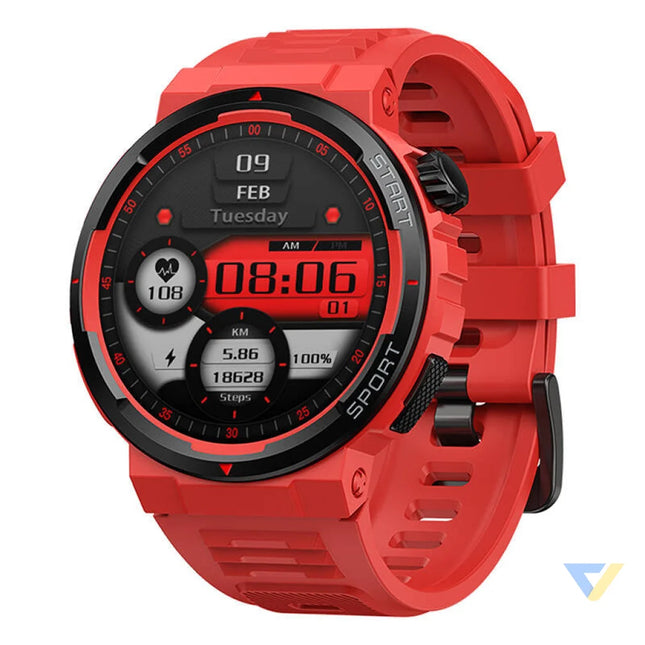 Zeblaze Ares 3 Plus Smartwatch (Red) Smartwatches