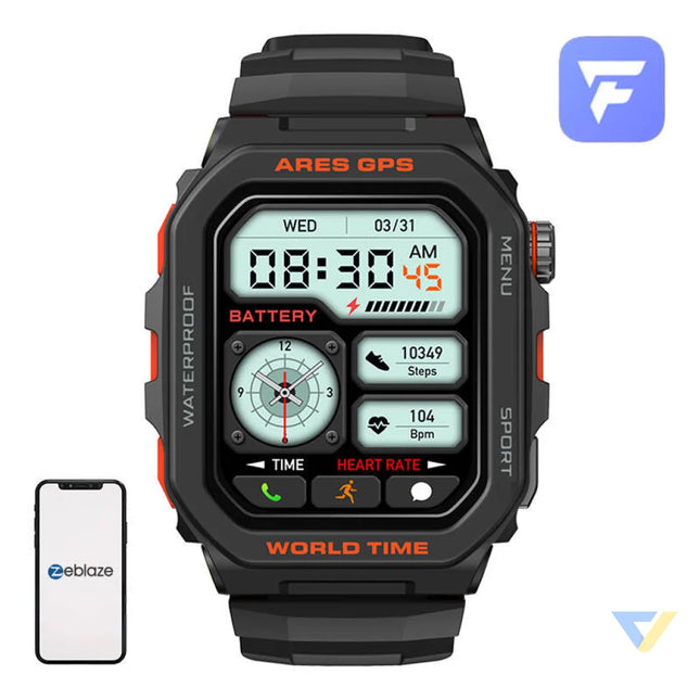 Zeblaze Ares GPS smartwatch (black) Smartwatches