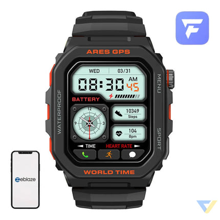 Zeblaze Ares GPS smartwatch (black) Smartwatches