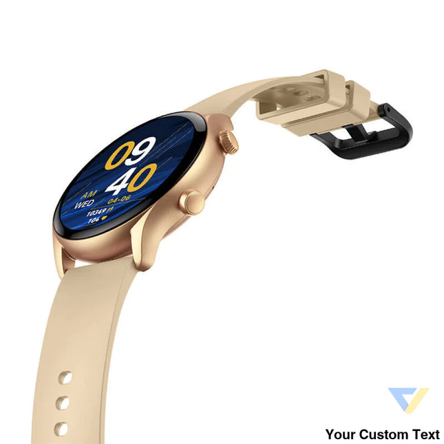 Zeblaze Btalk 3 Plus Smartwatch (Gold) Smartwatches