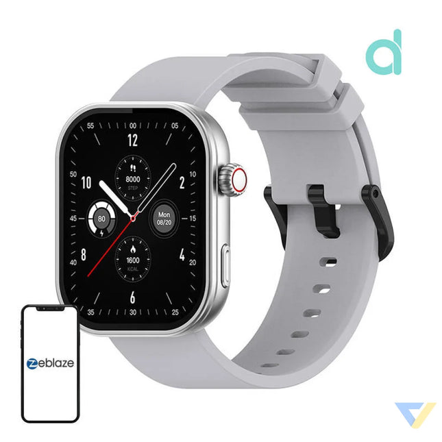 Zeblaze Btalk Plus Smartwatch (Silver) Smartwatches
