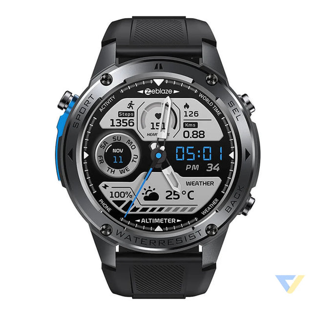 Zeblaze Stratos 2 Ultra Smartwatch (Black) Smartwatches