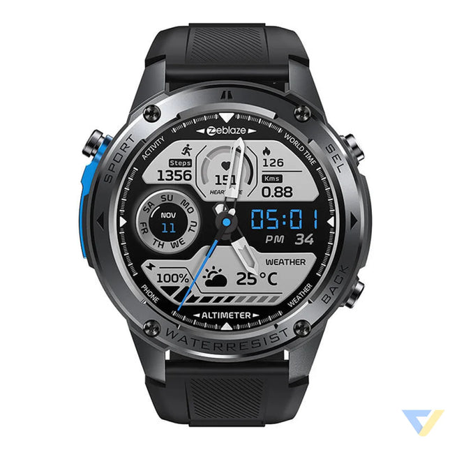 Zeblaze Stratos 2 Ultra Smartwatch (Black) Smartwatches
