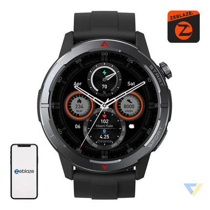 Zeblaze Stratos 3 Ultra Smartwatch (Black) Smartwatches