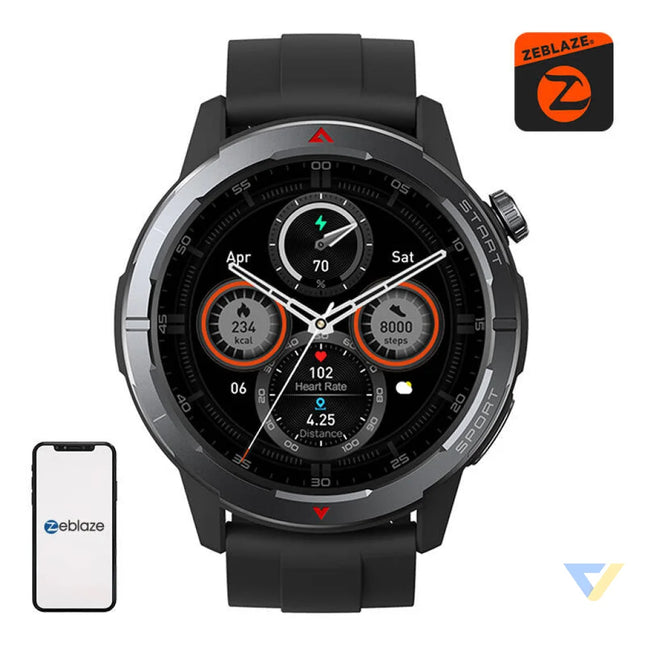 Zeblaze Stratos 3 Ultra Smartwatch (Black) Smartwatches