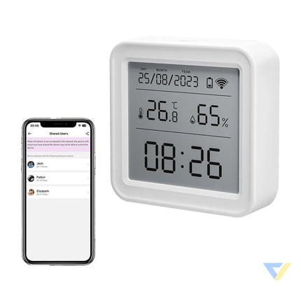 Zigbee Gosund ST17 LCD smart temperature and humidity sensor Tuya Sensors