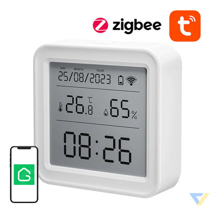Zigbee Gosund ST17 LCD smart temperature and humidity sensor Tuya Sensors