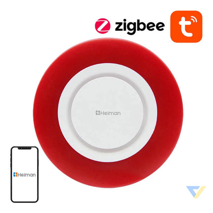 Zigbee Heiman HS2WD Tuya smart wireless alarm siren Access control
