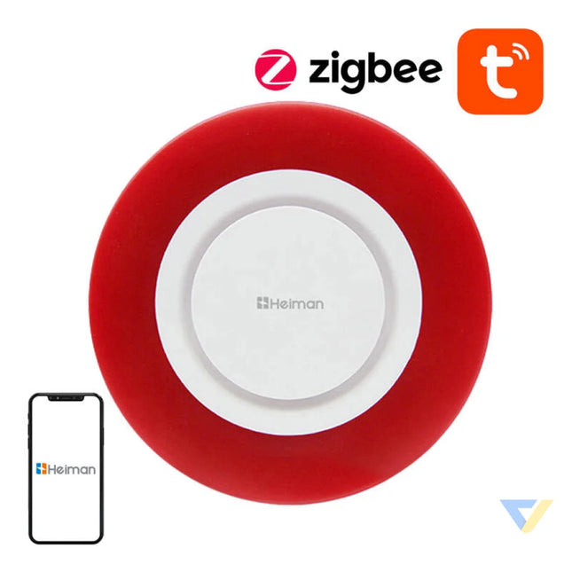 Zigbee Heiman HS2WD Tuya smart wireless alarm siren Access control