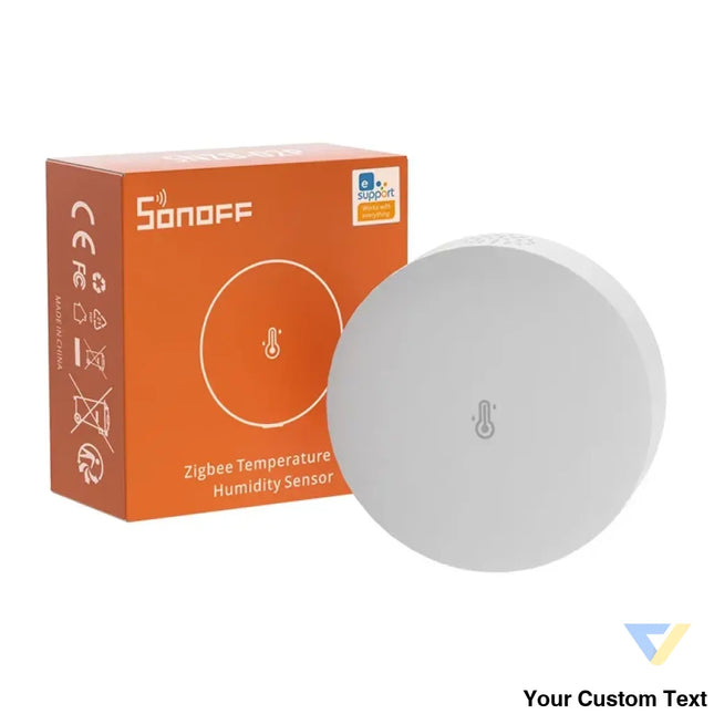 ZigBee Sonoff SNZB 02P smart temperature and humidity sensor (round) Sensors
