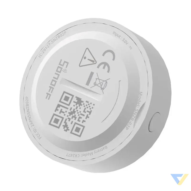 ZigBee Sonoff SNZB 02P smart temperature and humidity sensor (round) Sensors