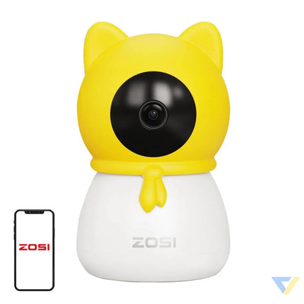 ZOSI 4MP HD 355° Electronic Camera/Nanny Electronic nannies